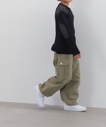 LOWRYS FARM | バックサテンカーゴパンツ　 137934(カーゴパンツ)