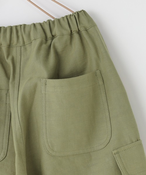 LOWRYS FARM（ローリーズファーム）の「バックサテンカーゴパンツ　 137934（カーゴパンツ・キッズ・カーキ・150cm/140cm/130cm/120cm/110cm）」の8枚目の写真
