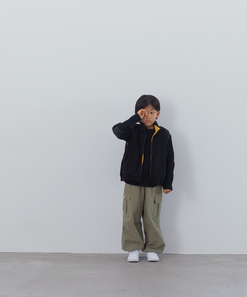 LOWRYS FARM（ローリーズファーム）の「バックサテンカーゴパンツ　 137934（カーゴパンツ・キッズ・カーキ・150cm/140cm/130cm/120cm/110cm）」の10枚目の写真