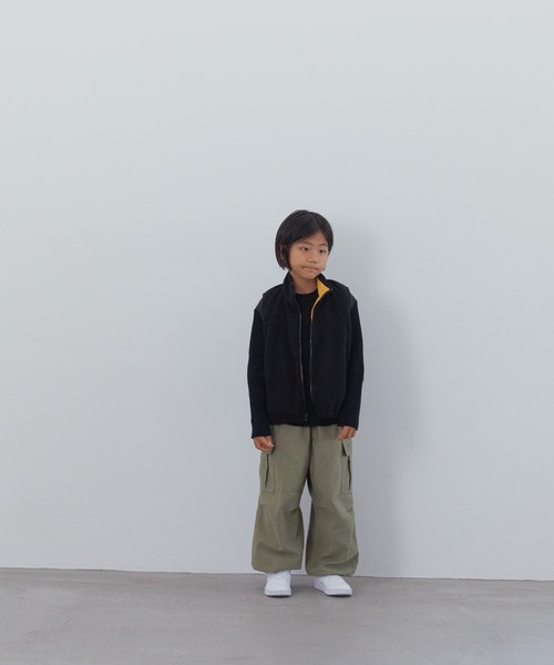 LOWRYS FARM（ローリーズファーム）の「バックサテンカーゴパンツ　 137934（カーゴパンツ・キッズ・カーキ・150cm/140cm/130cm/120cm/110cm）」の11枚目の写真
