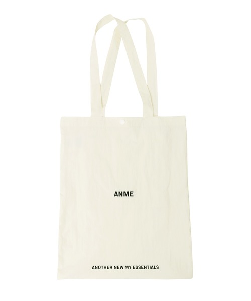 ANME（アンメ）の「【新色追加】ANMEロゴプリントA4トートバッグ（トートバッグ・レディース・ブルー/ブラック/アイボリー/グリーン/オレンジ/ライトブルー/イエロー/シルバー系/シルバー系その他・FREE）」の22枚目の写真