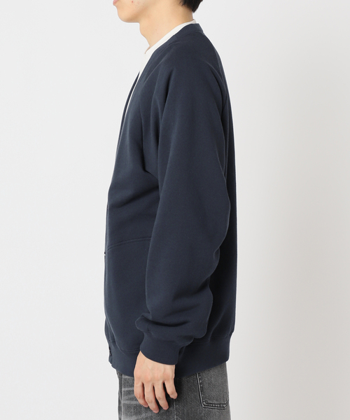 B.C STOCK(ベーセーストック)の「AIRTOWNE MILLS別注 ラグランVネックカーディガン(カーディガン/ボレロ・メンズ・ネイビー/ライトグレー/ラベンダー・LARGE/MEDIUM)」の20枚目の写真