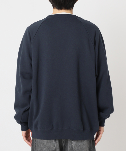 B.C STOCK(ベーセーストック)の「AIRTOWNE MILLS別注 ラグランVネックカーディガン(カーディガン/ボレロ・メンズ・ネイビー/ライトグレー/ラベンダー・LARGE/MEDIUM)」の21枚目の写真