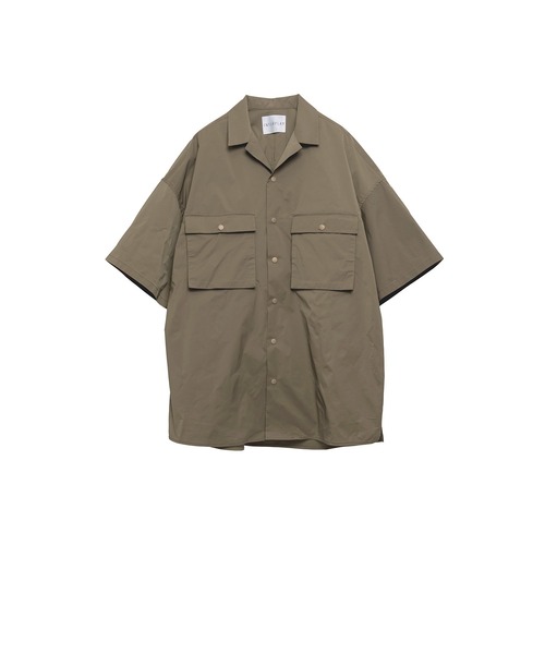 INTERPLAY(インタープレイ)の「【INTERPLAY x たいが】Big Pocket Snap Open Collar Shirt(シャツ/ブラウス・メンズ・ブラック/カーキ/ベージュ・FREE)」の8枚目の写真