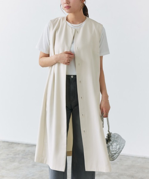 Pierrot(ピエロ)の「2wayジレジャンパースカート(ジャンパースカート・レディース・ブラック/アイボリー・PM/PL/M/L)」の17枚目の写真