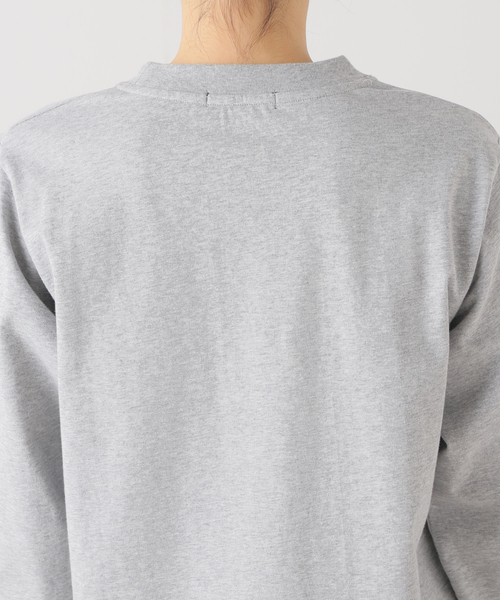 JOURNAL STANDARD（ジャーナルスタンダード）の「《追加4》UNBIASEDロングスリーブ Tシャツ（Tシャツ/カットソー・レディース・ホワイト/チャコールグレー・FREE）」の14枚目の写真
