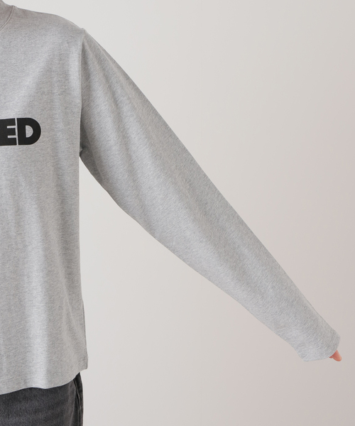 JOURNAL STANDARD（ジャーナルスタンダード）の「《追加4》UNBIASEDロングスリーブ Tシャツ（Tシャツ/カットソー・レディース・ホワイト/チャコールグレー・FREE）」の15枚目の写真