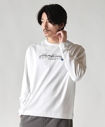 *WEB限定 フラワーバックプリント ルーズフィットロンT