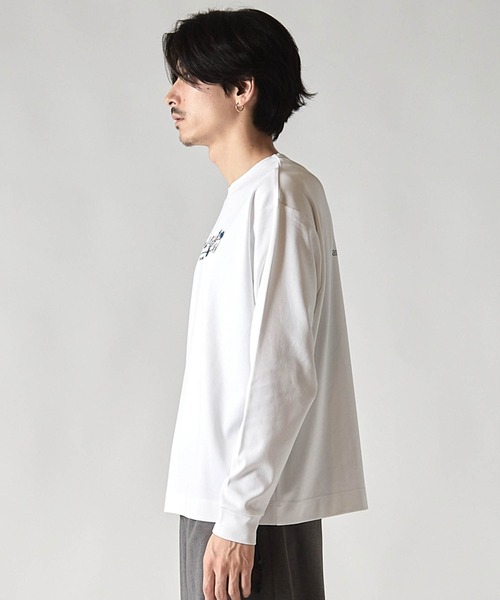 UNION STATION(ユニオンステーション)の「*WEB限定 フラワーバックプリント ルーズフィットロンT(Tシャツ/カットソー・メンズ・ブラック/ホワイト・M/L)」の20枚目の写真