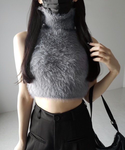 ニットノースリーブ　シティショップ　MOZH ニットノースリーブ シティショップ MOZH cityshop MOZH MOZH