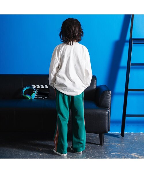 BREEZE(ブリーズ)の「【BREEZE NEW JACK】3柄サガラワッペンロンT(Tシャツ/カットソー・キッズ・ローズ/オフホワイト/ネイビー・160/150/140/130/120/110/100/90)」の7枚目の写真