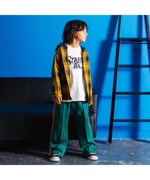 BREEZE(ブリーズ)の「【BREEZE NEW JACK】3柄サガラワッペンロンT(Tシャツ/カットソー・キッズ・ローズ/オフホワイト/ネイビー・160/150/140/130/120/110/100/90)」の8枚目の写真