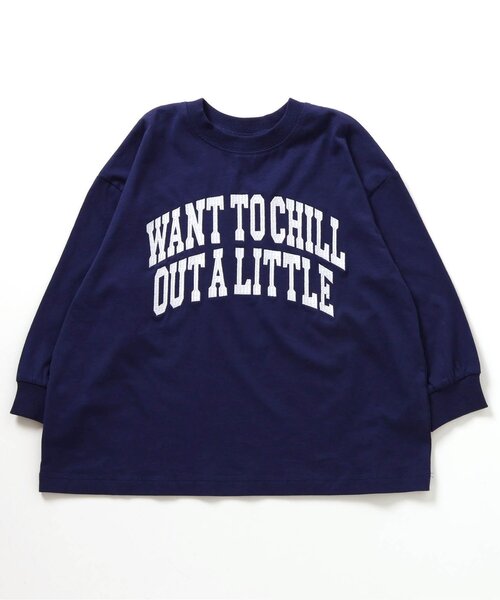 BREEZE(ブリーズ)の「【BREEZE NEW JACK】3柄サガラワッペンロンT(Tシャツ/カットソー・キッズ・ローズ/オフホワイト/ネイビー・160/150/140/130/120/110/100/90)」の10枚目の写真