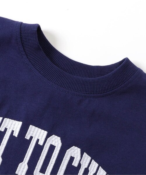 BREEZE(ブリーズ)の「【BREEZE NEW JACK】3柄サガラワッペンロンT(Tシャツ/カットソー・キッズ・ローズ/オフホワイト/ネイビー・160/150/140/130/120/110/100/90)」の18枚目の写真