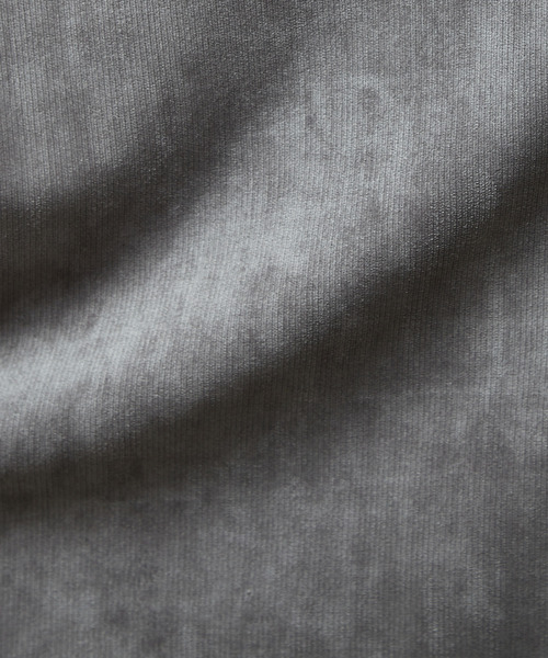 MEN'S MELROSE（メンズメルローズ）の「ベルニットピケVネックロングスリーブTシャツ（Tシャツ/カットソー・メンズ・ネイビー/グレー・2/4/3）」の10枚目の写真