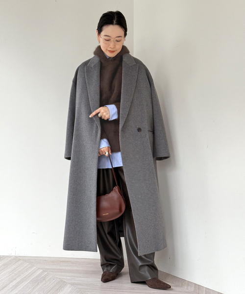 AP STUDIO（エーピーストゥディオ）の「フォックスカシミヤフーディ