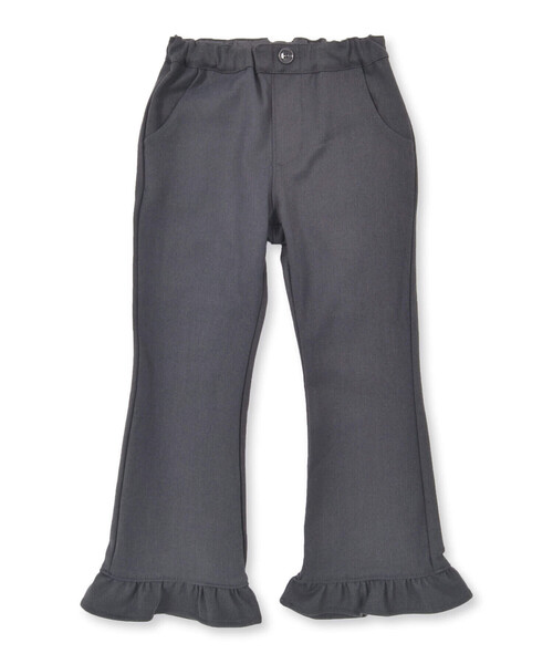 【セール】ストレッチ裾フリルスリムパンツ(90~150cm)(その他パンツ)|BeBe(ベベ) 【セール】ストレッチ裾フリルスリムパンツ(90~150cm)(その他パンツ)|BeBe(ベベ)