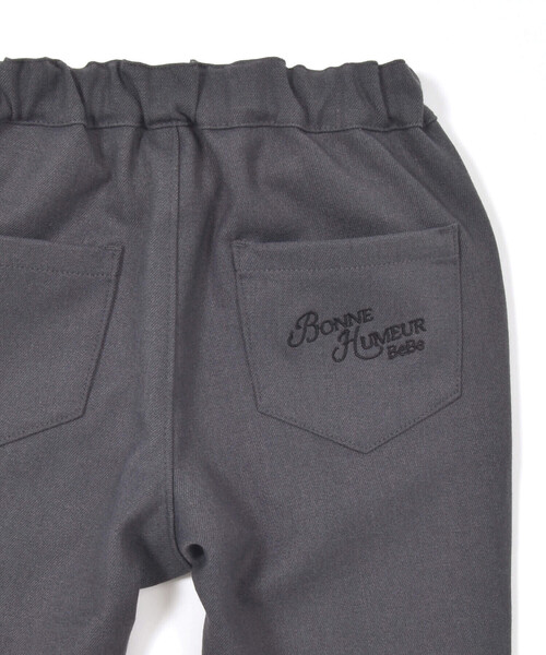 【セール】ストレッチ裾フリルスリムパンツ(90~150cm)(その他パンツ)|BeBe(ベベ) 【セール】ストレッチ裾フリルスリムパンツ(90~150cm)(その他パンツ)|BeBe(ベベ)