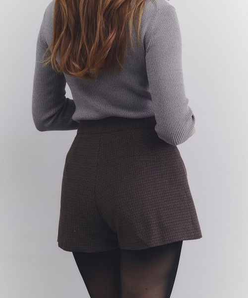 Luan CHECK MINI SKORT チェックミニスコート check mini skort