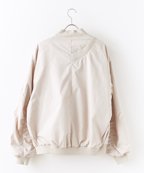 Theater code（シアターコード）の「MA-1 フライトジャケット（MA-1・メンズ・ブラック/アイボリー・M/L）」の3枚目の写真