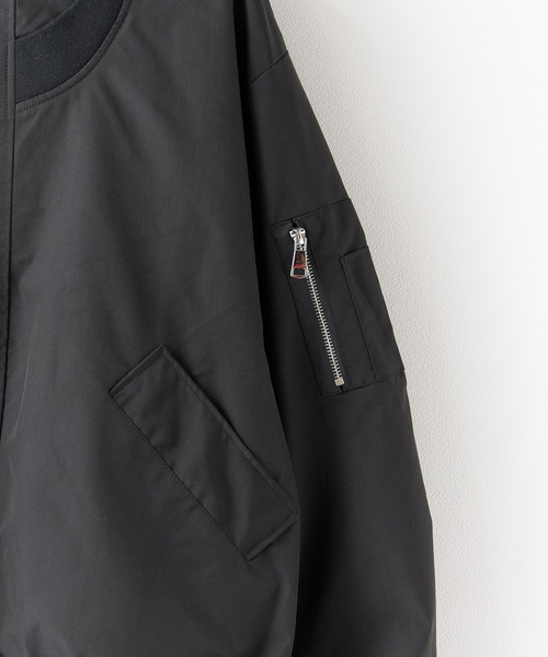 Theater code（シアターコード）の「MA-1 フライトジャケット（MA-1・メンズ・ブラック/アイボリー・M/L）」の7枚目の写真