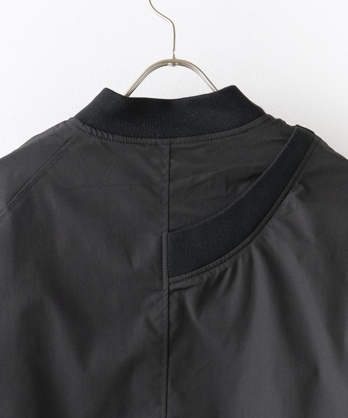 Theater code（シアターコード）の「MA-1 フライトジャケット（MA-1・メンズ・ブラック/アイボリー・M/L）」の6枚目の写真