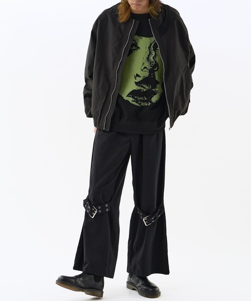 Theater code（シアターコード）の「MA-1 フライトジャケット（MA-1・メンズ・ブラック/アイボリー・M/L）」の22枚目の写真