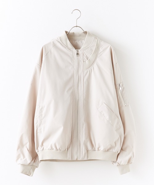 Theater code（シアターコード）の「MA-1 フライトジャケット（MA-1・メンズ・ブラック/アイボリー・M/L）」の11枚目の写真