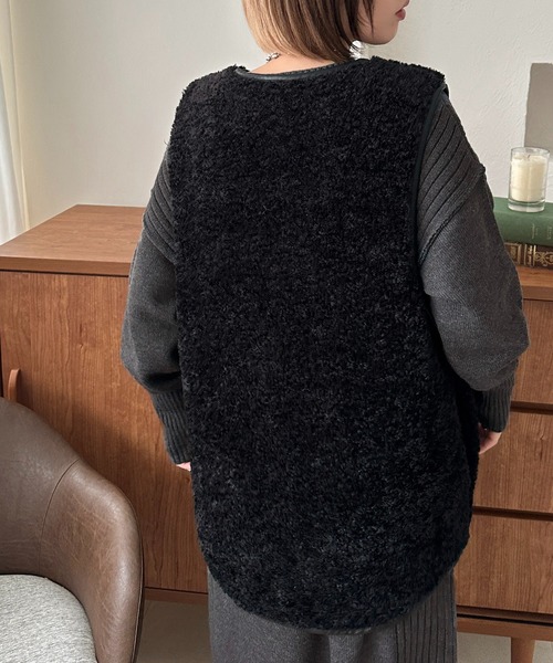 セール】ボアベスト【ZOZOTOWN限定アイテム】（ベスト）｜apres jour