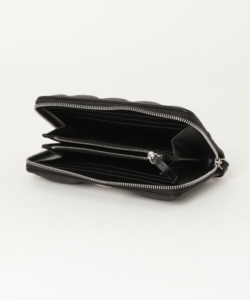 Maison Margiela(メゾンマルジェラ)の「WALLET ZIP AROUND CONTINENTAL(財布・メンズ・ブラック・ONE SIZE)」の2枚目の写真