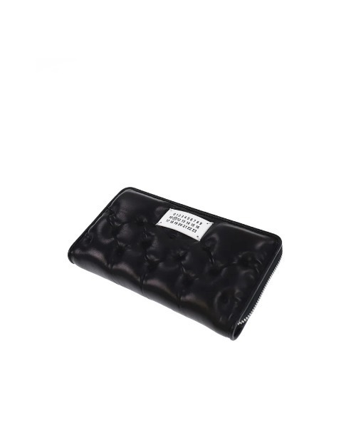 Maison Margiela(メゾンマルジェラ)の「WALLET ZIP AROUND CONTINENTAL(財布・メンズ・ブラック・ONE SIZE)」の4枚目の写真