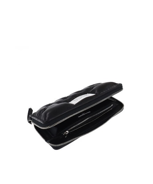 Maison Margiela(メゾンマルジェラ)の「WALLET ZIP AROUND CONTINENTAL(財布・メンズ・ブラック・ONE SIZE)」の5枚目の写真