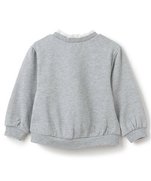 petit main(プティマイン)の「【吸水速乾/リンク】花モチーフトレーナー(キッズサイズ)(スウェット・キッズ・ピンク/トップグレー/ネイビー・110cm/100cm/90cm/80cm/130cm/120cm)」の9枚目の写真