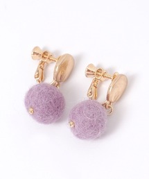 GLOBAL WORK | MADE IN JAPANフェルトイヤリング/251953(イヤリング)