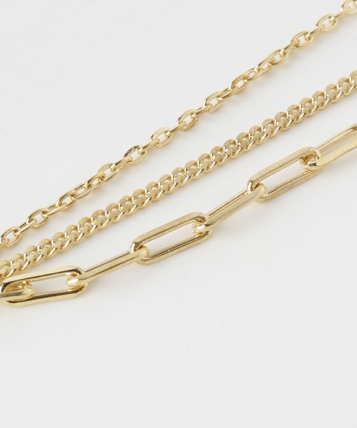 URBAN RESEARCH Sonny Label（アーバンリサーチサニーレーベル）の「フリンジチェーンピアス（ピアス（両耳用）・レディース・ゴールド/シルバー・ONE）」の7枚目の写真