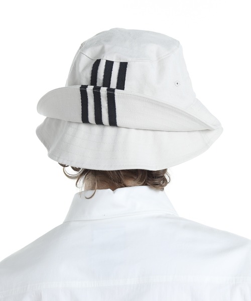 Y-3(ワイスリー)の「Y-3 STRP B HAT(ハット・メンズ・グレー系その他・SMALL/LARGE/MEDIUM)」の5枚目の写真