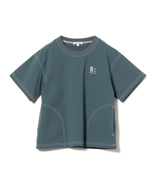 B:MING by BEAMS（ビーミングバイビームス）の「撥水 クルーネック Tシャツ 2025SS（100～150cm）（Tシャツ/カットソー・キッズ・ブラック/ブルー系その他2・140/130/120/100/150/110）」の13枚目の写真