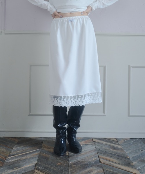 セール】Antique lace midi skirt/アンティークレースミディ