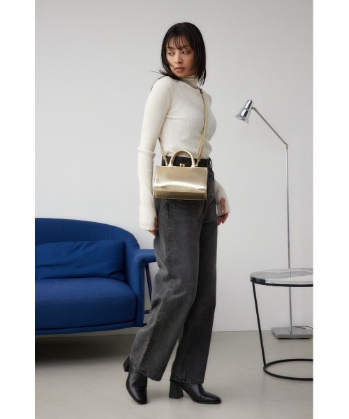 AZUL by moussy（アズールバイマウジー）の「メタルフレームミニバッグ（ショルダーバッグ・レディース・ゴールド/ボルドー/ブラック/シルバー・FREE）」の18枚目の写真