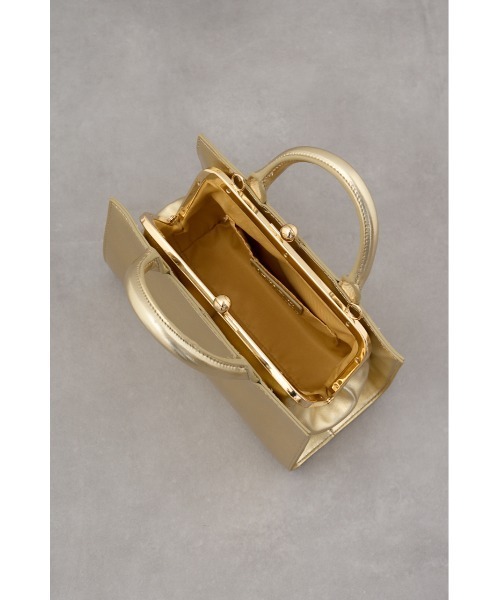 AZUL by moussy（アズールバイマウジー）の「メタルフレームミニバッグ（ショルダーバッグ・レディース・ゴールド/ボルドー/ブラック/シルバー・FREE）」の22枚目の写真