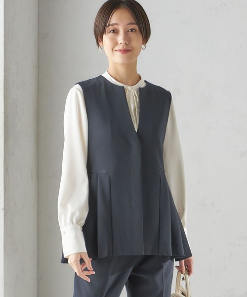 SHIPS（シップス）の「ミニ 淡水パール フープ ピアス（ピアス（両耳用）・レディース・オフホワイト・ONE SIZE）」の9枚目の写真