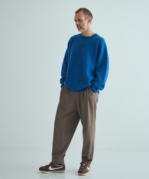 THE PERMANENT EYE(ザパーマネントアイ)の「【CASHMERE CASHMERE/カシミアカシミア】CASHMERE REVERSIBLE PULLOVER(ニット/セーター・メンズ・ブラック/ダークオレンジ/ブルー/グリーン/ダークグレー・48/44)」の11枚目の写真