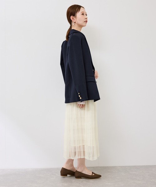 ROPE' PICNIC（ロペピクニック）の「レースプリーツロングスカート（スカート・レディース・ホワイト/ブラック・38）」の11枚目の写真