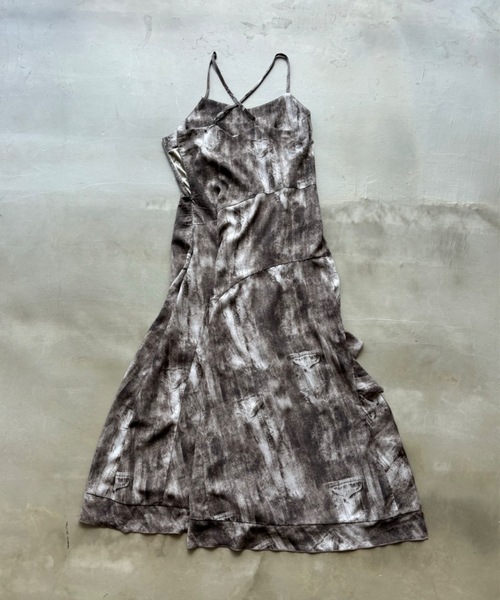 SHAGGIE(シャギー)の「【ViVi掲載】チェック柄/ニュアンス柄バッククロスロングワンピース(ワンピース・レディース・ネイビー/ブラウン・SMALL/MEDIUM)」の17枚目の写真