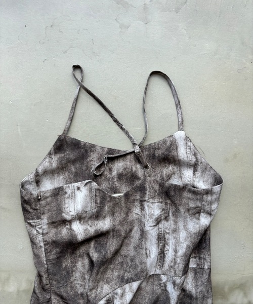 SHAGGIE(シャギー)の「【ViVi掲載】チェック柄/ニュアンス柄バッククロスロングワンピース(ワンピース・レディース・ネイビー/ブラウン・SMALL/MEDIUM)」の19枚目の写真