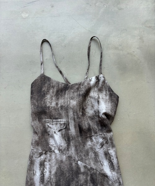 SHAGGIE(シャギー)の「【ViVi掲載】チェック柄/ニュアンス柄バッククロスロングワンピース(ワンピース・レディース・ネイビー/ブラウン・SMALL/MEDIUM)」の22枚目の写真