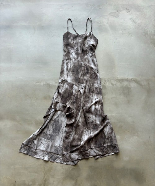 SHAGGIE(シャギー)の「【ViVi掲載】チェック柄/ニュアンス柄バッククロスロングワンピース(ワンピース・レディース・ネイビー/ブラウン・SMALL/MEDIUM)」の16枚目の写真