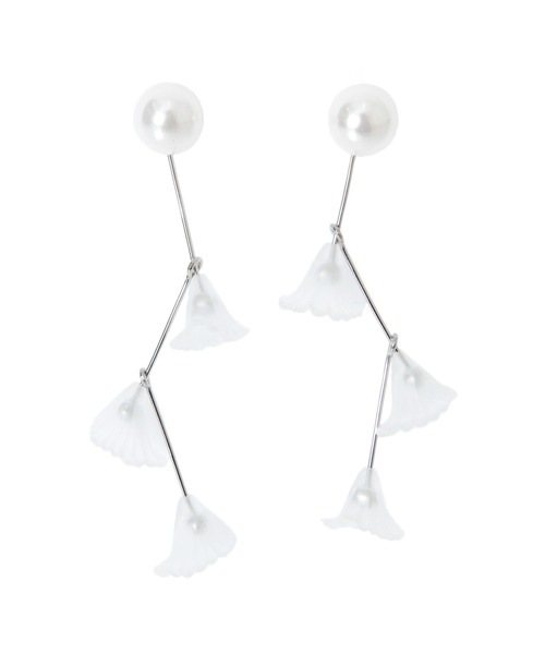 titivate（ティティベイト）の「フラワーロングピアス（ピアス（両耳用）・レディース・シルバー/ゴールド・FREE）」の13枚目の写真