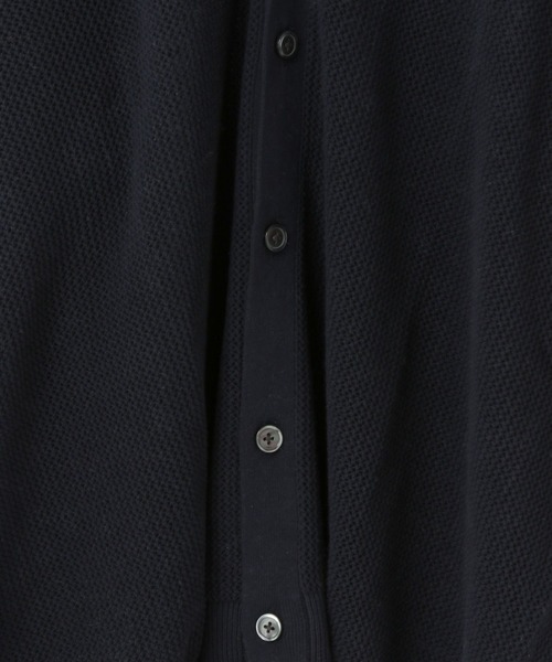 LOWRYS FARM（ローリーズファーム）の「メッシュアミＶカーディガン　 310626（カーディガン/ボレロ・メンズ・ネイビー/ブルー/グレー・FREE）」の8枚目の写真