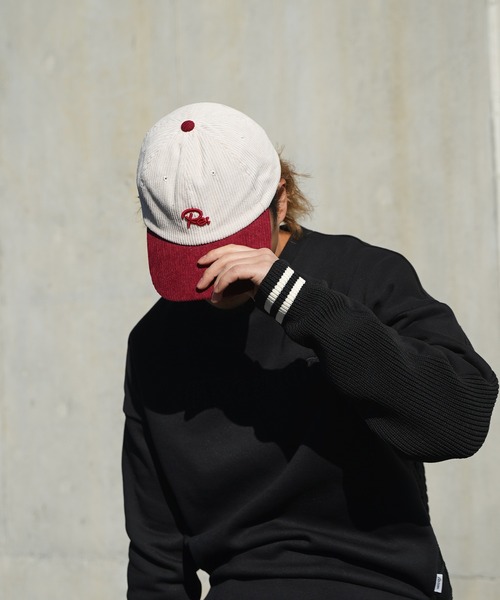 #Re:room（リルーム）の「コーディロイキャップ（キャップ・メンズ・ブラウン/レッド/ネイビー/ブラック・FREE）」の6枚目の写真